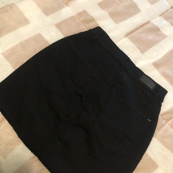 Black Mini Skirt - small. - Picture 2 of 2